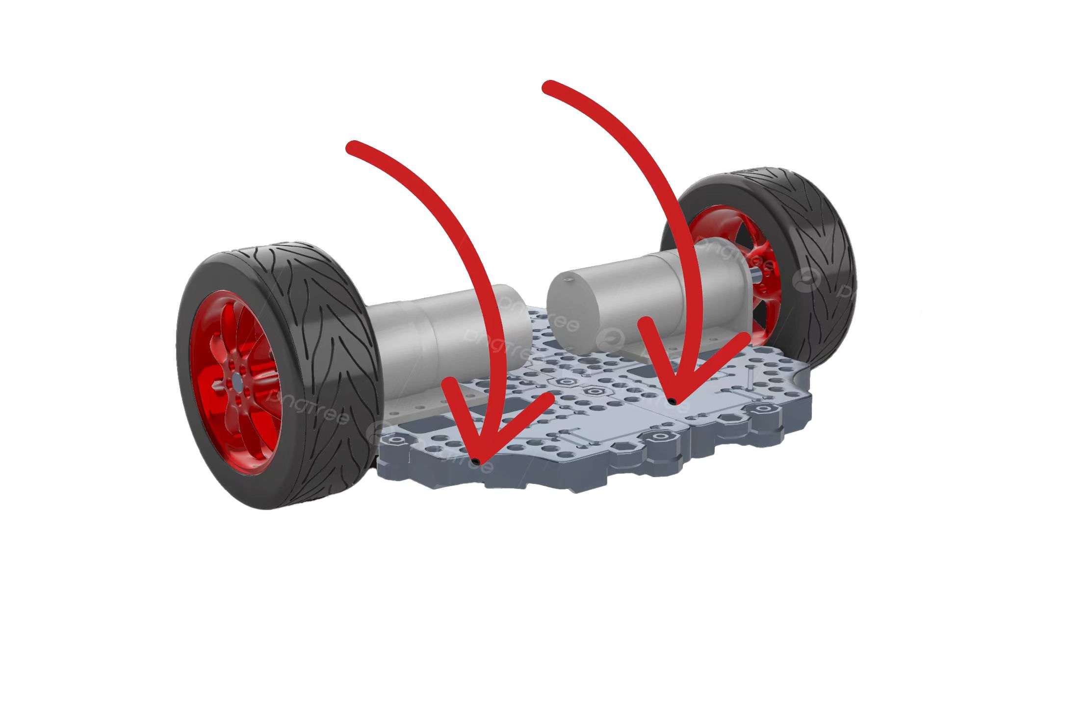 Robots kinematics for wheels